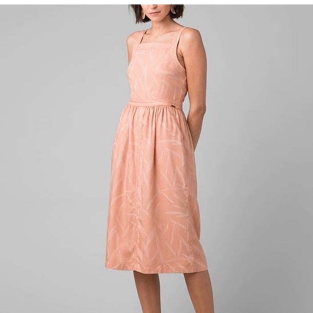 Prana Peach Midi Dress